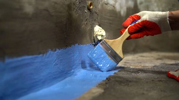 Crawl space vapor barrier installation in Waterville, OH